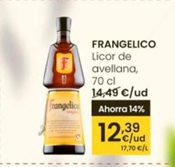 Oferta de Frangelico - Licor De Avellana por 12,39€ en Eroski