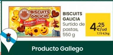 Oferta de Biscuits Galicia - Surtido De Pastas por 4,25€ en Eroski
