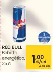 Oferta de Red Bull - Bebida Energética por 1€ en Eroski