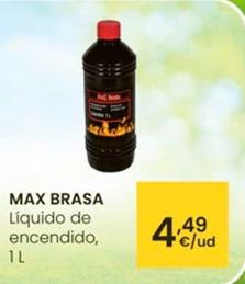 Oferta de Max Brasa - Liquido De Encendido por 4,49€ en Eroski