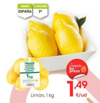 Oferta de Limon por 1,49€ en Eroski