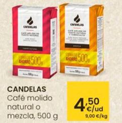 Oferta de Candelas - Cafe Molido Natural O Mezcla por 4,5€ en Eroski