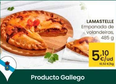 Oferta de Lamastelle - Empanada De Volandeiras por 5,1€ en Eroski