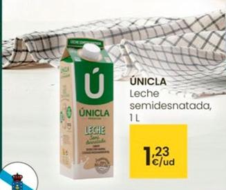 Oferta de Unicla - Leche Semidesnatada por 1,23€ en Eroski