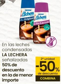Oferta de La Lechera - Leches Condensada por 3,55€ en Eroski