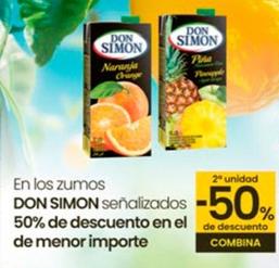 Oferta de Don Simón - En Los Zumos en Eroski