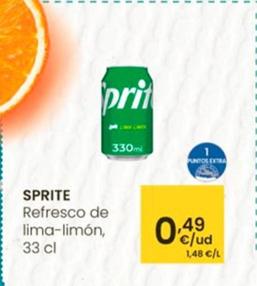 Oferta de Sprite - Refresco De Lima-limon por 0,49€ en Eroski