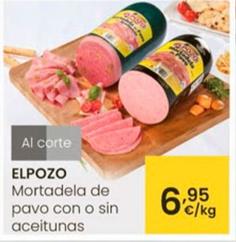 Oferta de Elpozo - Mortadela De Pavo Con O Sin Aceitunas por 6,95€ en Eroski