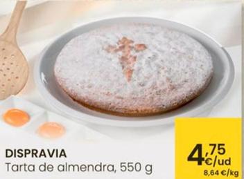 Oferta de Dispravia - Tarta De Almendra por 4,75€ en Eroski
