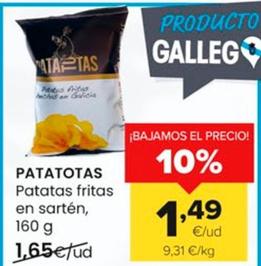 Oferta de Patatotas - Patatas Fritas En Sarten por 1,49€ en Autoservicios Familia