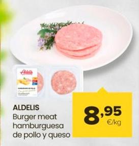 Oferta de Aldelis - Burger Meat Hamburguesa De Pollo Y Queso por 8,95€ en Autoservicios Familia