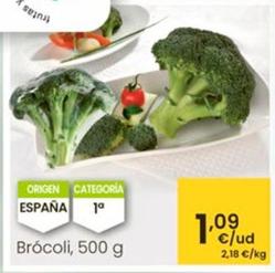 Oferta de Brócoli por 1,09€ en Eroski