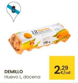 Oferta de Demillo - Huevo L por 2,29€ en Eroski