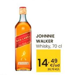 Oferta de Johnnie Walker - Whisky por 14,49€ en Eroski