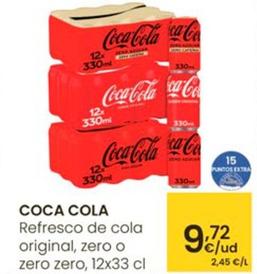 Oferta de Coca-cola - Refresco De Cola Original por 9,72€ en Eroski