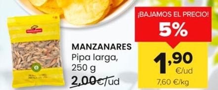 Oferta de Manzanares - Pipas por 1,9€ en Autoservicios Familia