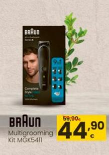Oferta de Braun - Multigrooming Kit MGK5411 por 44,9€ en Eroski