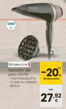 Oferta de Remington - Secador De Pela D5715 por 27,92€ en Eroski