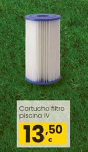 Oferta de Cartucho Filtro Piscina IV por 13,5€ en Eroski