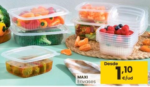 Oferta de Maxi - Envases por 1,1€ en Eroski