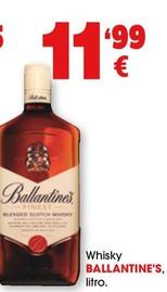 Oferta de Whisky por 11,99€ en Top Cash