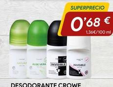 Oferta de Desodorante por 0,68€ en minymas