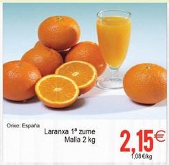 Oferta de Naranjas de zumo por 2,15€ en Plenus Supermercados