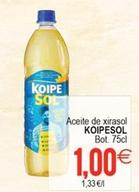 Oferta de Aceite de girasol por 1€ en Plenus Supermercados
