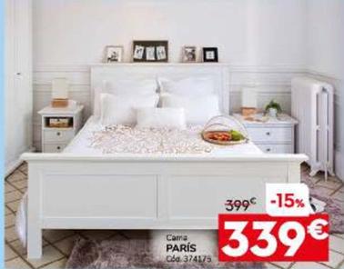 Oferta de París - Cama por 339€ en Conforama