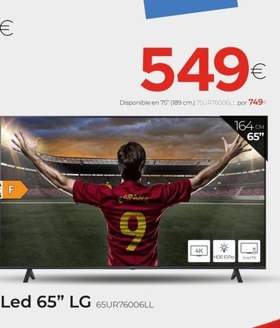 Oferta de Televisor  por 549€ en Tien 21