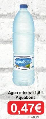 Oferta de Agua por 0,47€ en Spar La Palma