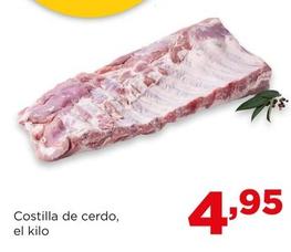 Oferta de Costilla De Cerdo por 4,95€ en Alimerka