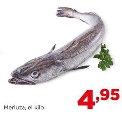 Oferta de Merluza por 4,95€ en Alimerka