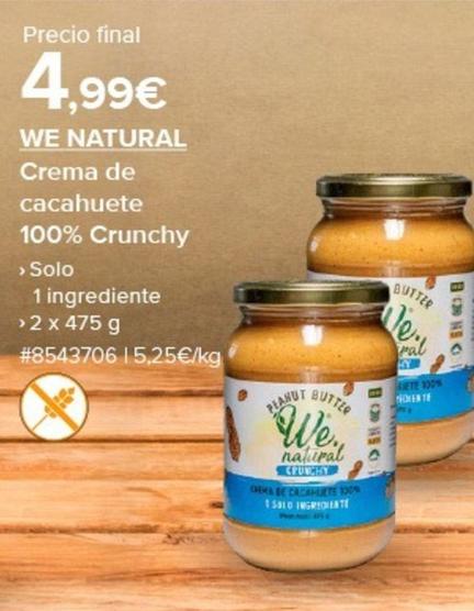 Oferta de Crema de cacahuete por 4,99€ en Costco