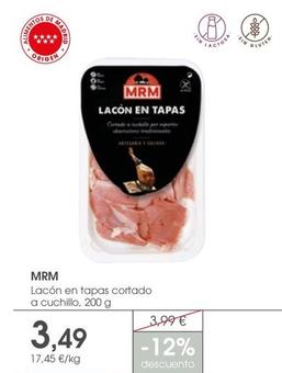 Oferta de Lacón por 3,49€ en Supermercados Plaza