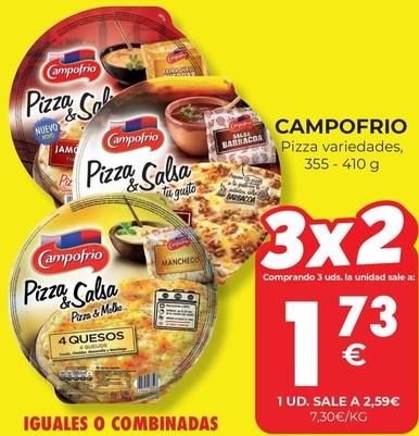 Oferta de Pizza por 1,73€ en CashDiplo