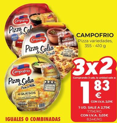 Oferta de Pizza por 1,83€ en CashDiplo