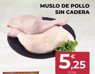 Oferta de Muslos de pollo por 5,25€ en SPAR Gran Canaria