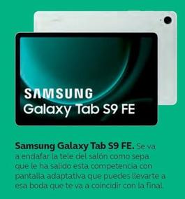 Oferta de Samsung - Galaxy Tab S9 Fe en Movistar