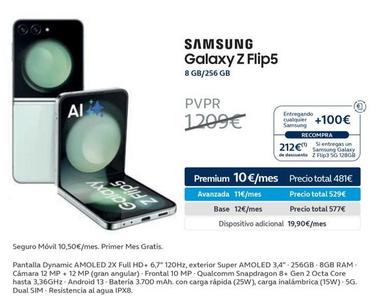 Oferta de Samsung - Galaxy Z Flip5 en Movistar