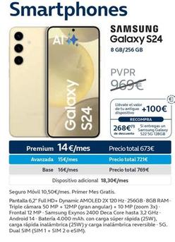 Oferta de Samsung - Galaxy S24 en Movistar