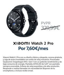 Oferta de Xiaomi - Watch 2 Pro en Movistar