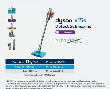 Oferta de Dyson - V15S Detect Submarine en Movistar