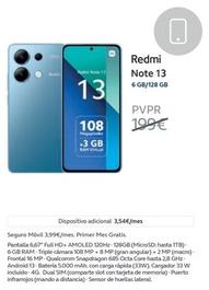 Oferta de Xiaomi - Redmi Note 13 en Movistar
