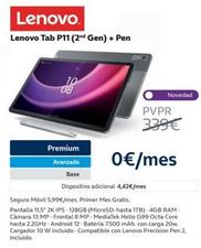 Oferta de Lenovo - Tab P11 (2nd Gen) + Pen en Movistar