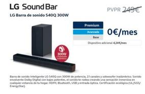 Oferta de Lg - Sound Bar en Movistar