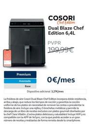 Oferta de Cosori - Chef Edition Dual Blaze en Movistar