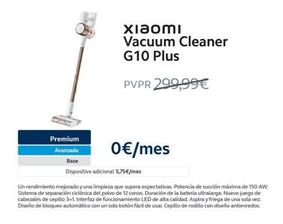 Oferta de Xiaomi - Vacuum Cleaner G10 Plus en Movistar