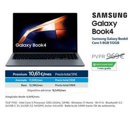 Oferta de Samsung - Galaxy Book4 en Movistar