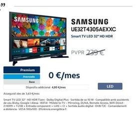 Oferta de Samsung - UE32T4305AEXXC Smart TV LED 32 en Movistar